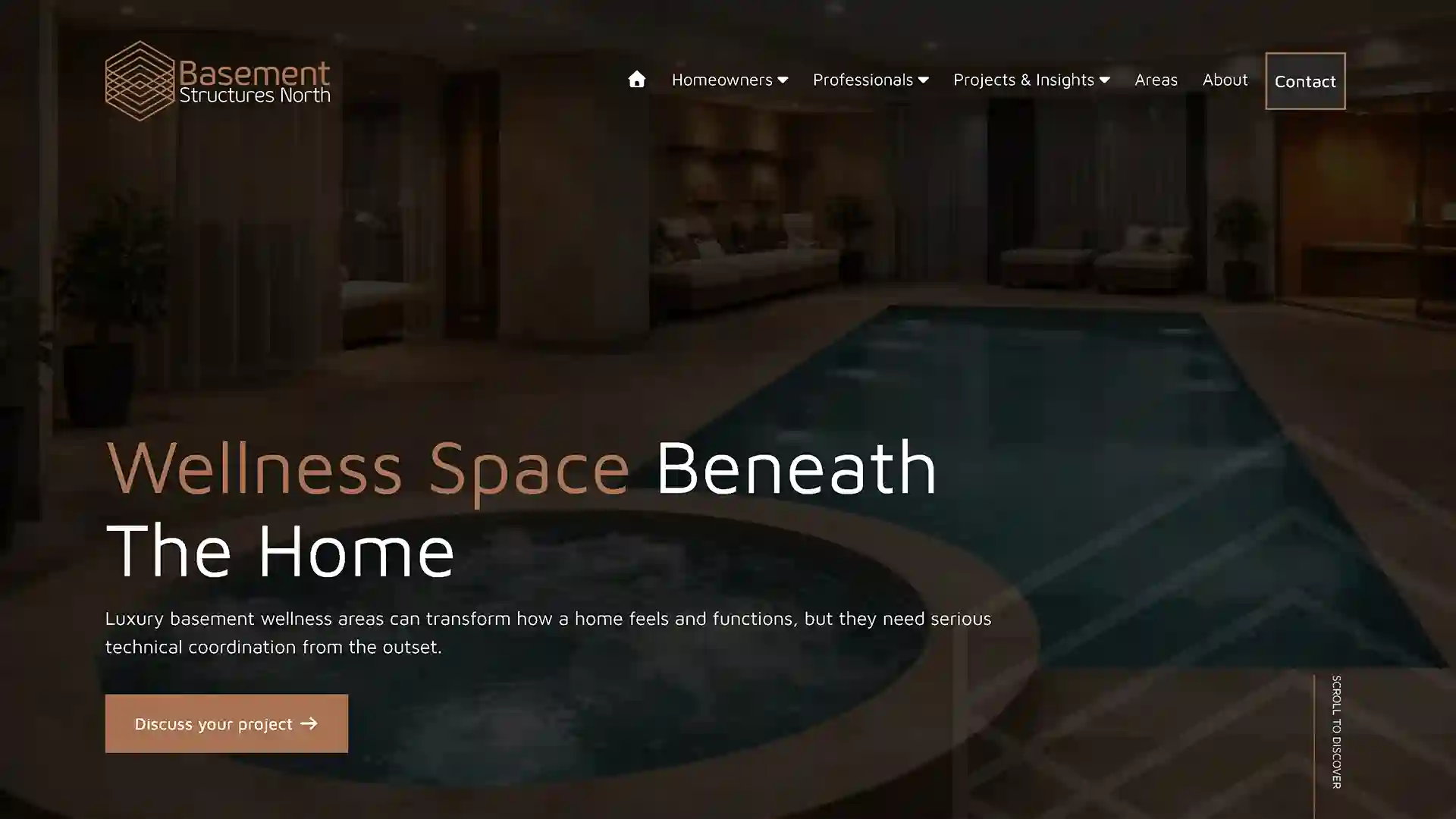 Rebuilding a specialist construction website