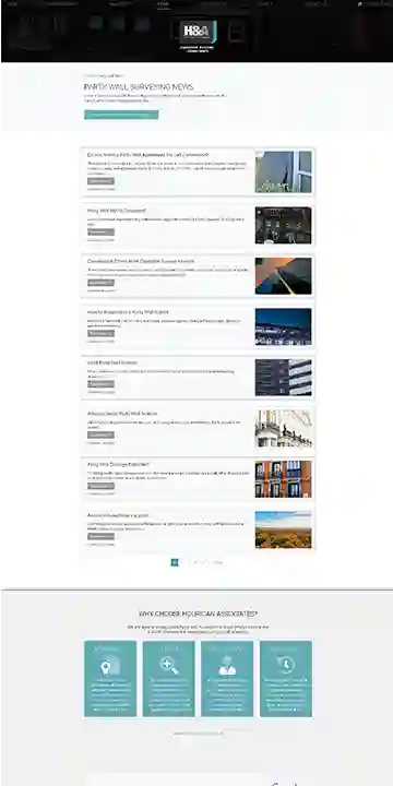 Party wall website SEO