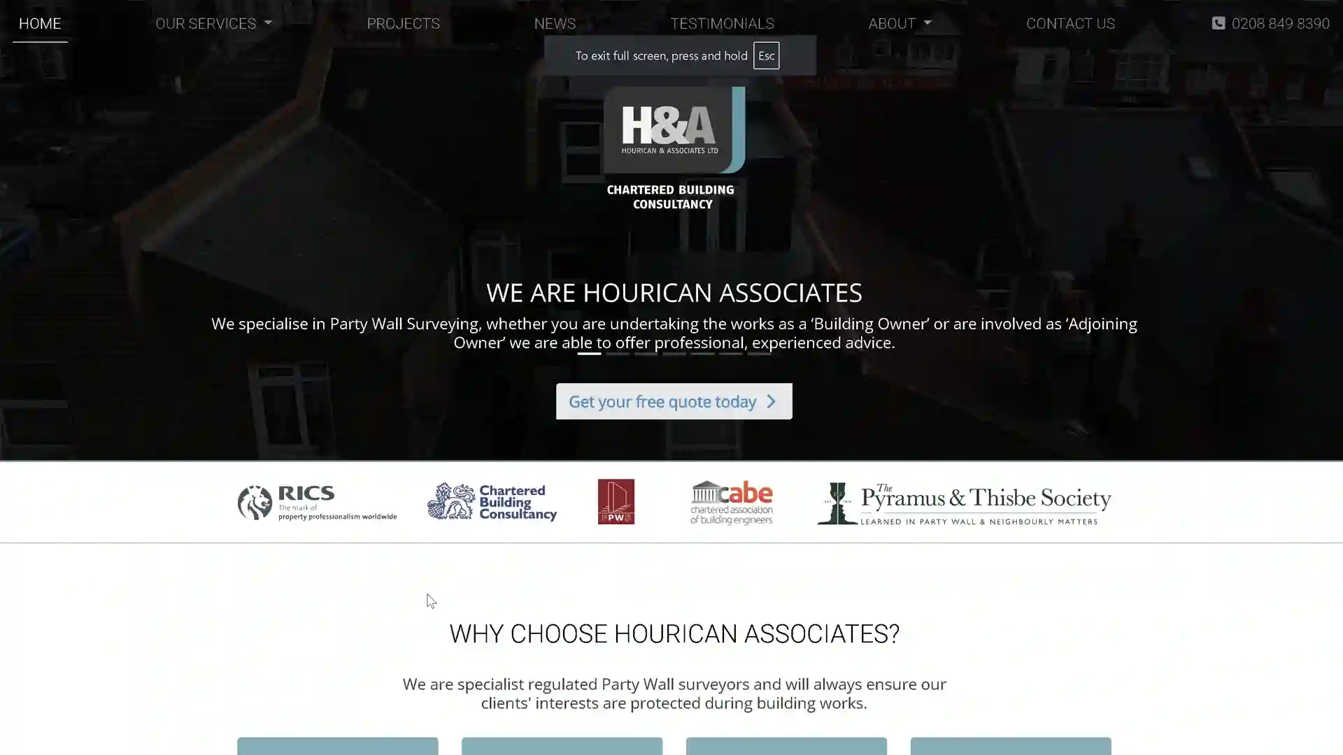 Ongoing optimisation for a niche professional service